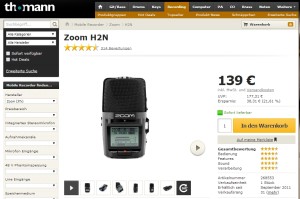 Zoom H2N